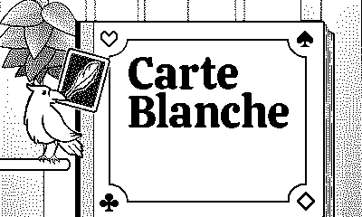 Carte Blanche Header